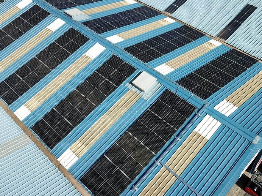 Centrale en toiture professionnelle, Alpes-Maritimes
